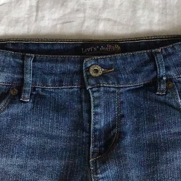 Levi’s Denim Jean Shorts Size 11 - Picture 2 of 4